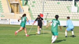 Ampute A Milli Takımı ile Kırşehir Kadın Futbol Takımı karşı karşıya geldi
