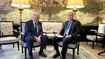 Cumhurbaşkanı Erdoğan, ABD Başkanı Trump ile bir araya geldi