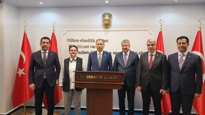 İçişleri Bakanı Yerlikaya Osmaniye’de