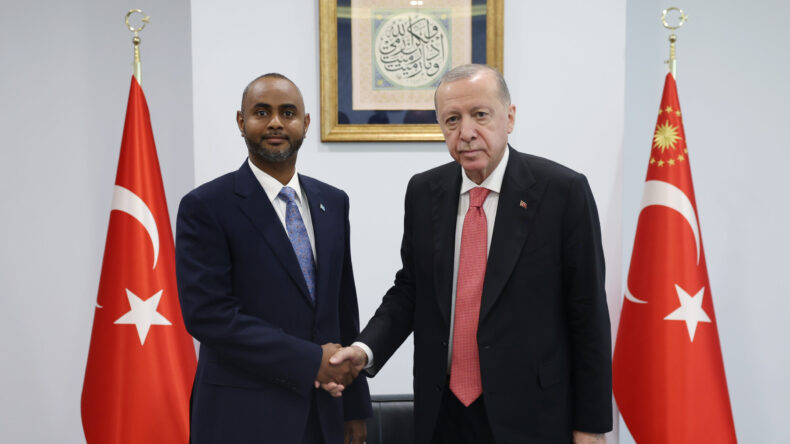 İstanbul – Cumhurbaşkanı Erdoğan Somalili Bakan Abdulkadir Muhammed Nur’u kabul etti