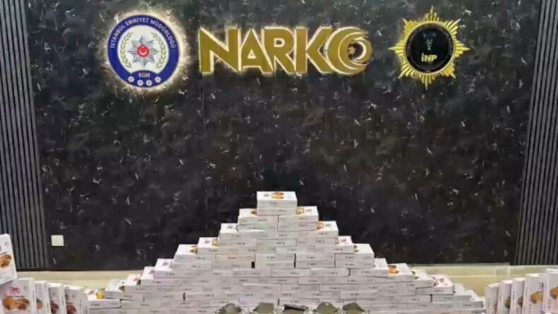 İstanbul – İstanbul’da narkotik operasyonlarında 5 günde 548 kilogram uyuşturucu ele geçirildi, 172 kişi tutuklandı