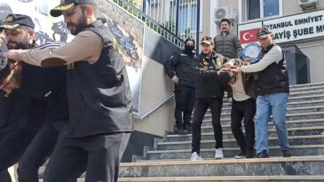 İstanbul – Minguzzi ailesine tehdit davasında 1 sanık tahliye edildi / Geniş haber – Arşiv görüntüler