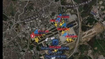 İstanbul – Sabiha Gökçen Havalimanı’nda pilot ile kule arasında ‘Doha’ görüşmesi: ‘Doha şu anda kapalı efendim’