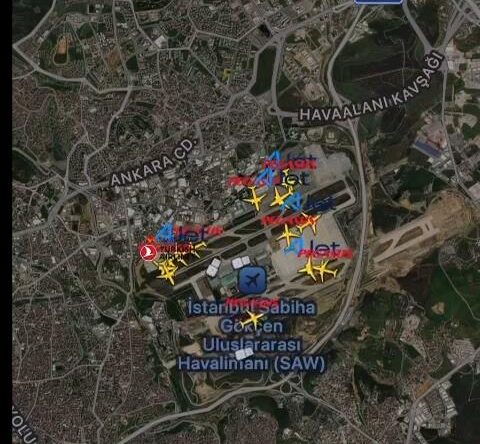 İstanbul – Sabiha Gökçen Havalimanı’nda pilot ile kule arasında ‘Doha’ görüşmesi: ‘Doha şu anda kapalı efendim’