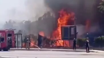 İstanbul- Silivri’de otluk alanda çıkan yangın söndürüldü