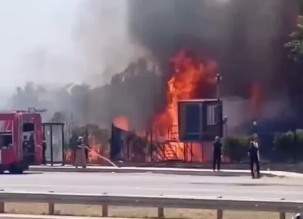 İstanbul- Silivri’de otluk alanda çıkan yangın söndürüldü