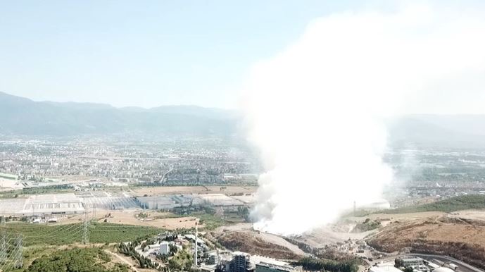 Kocaeli’de çöp depolama sahasında çıkan yangının sebebi belli oldu