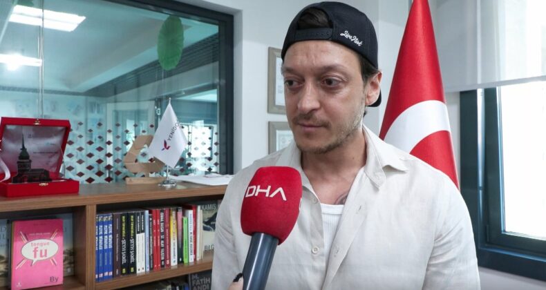 Mesut Özil: Gençler kendilerine güvensin ve hayallerinin peşinden koşsun