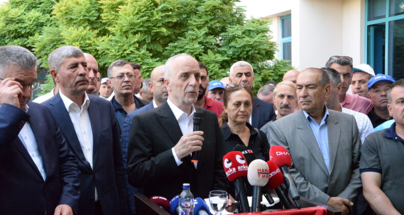 Türk-İş Genel Başkanı Atalay: Makul cevap gelmezse grev kararı alacağız