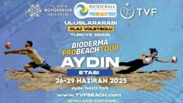 Uluslararası Plaj Voleybolu Türkiye Serisi Aydın’da