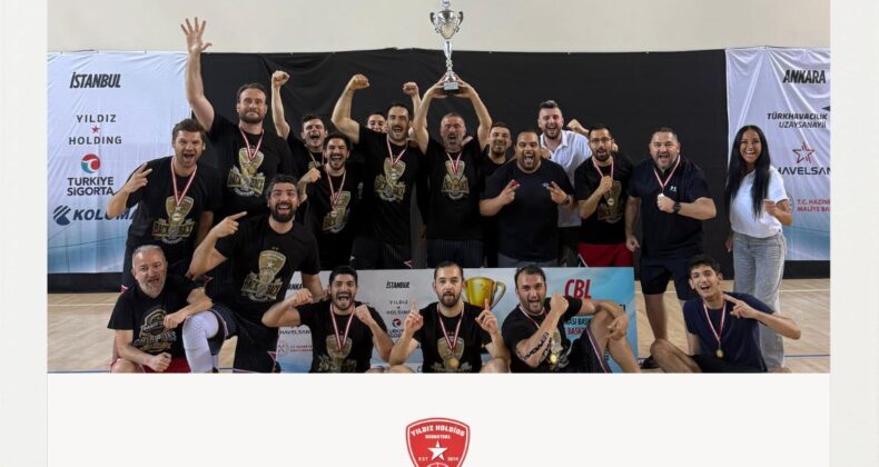 Yıldız Holding Basketbol Takımı bu yıl da Türkiye şampiyonu oldu